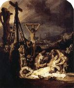 REMBRANDT Harmenszoon van Rijn The Lamentation over the Dead Christ oil painting artist